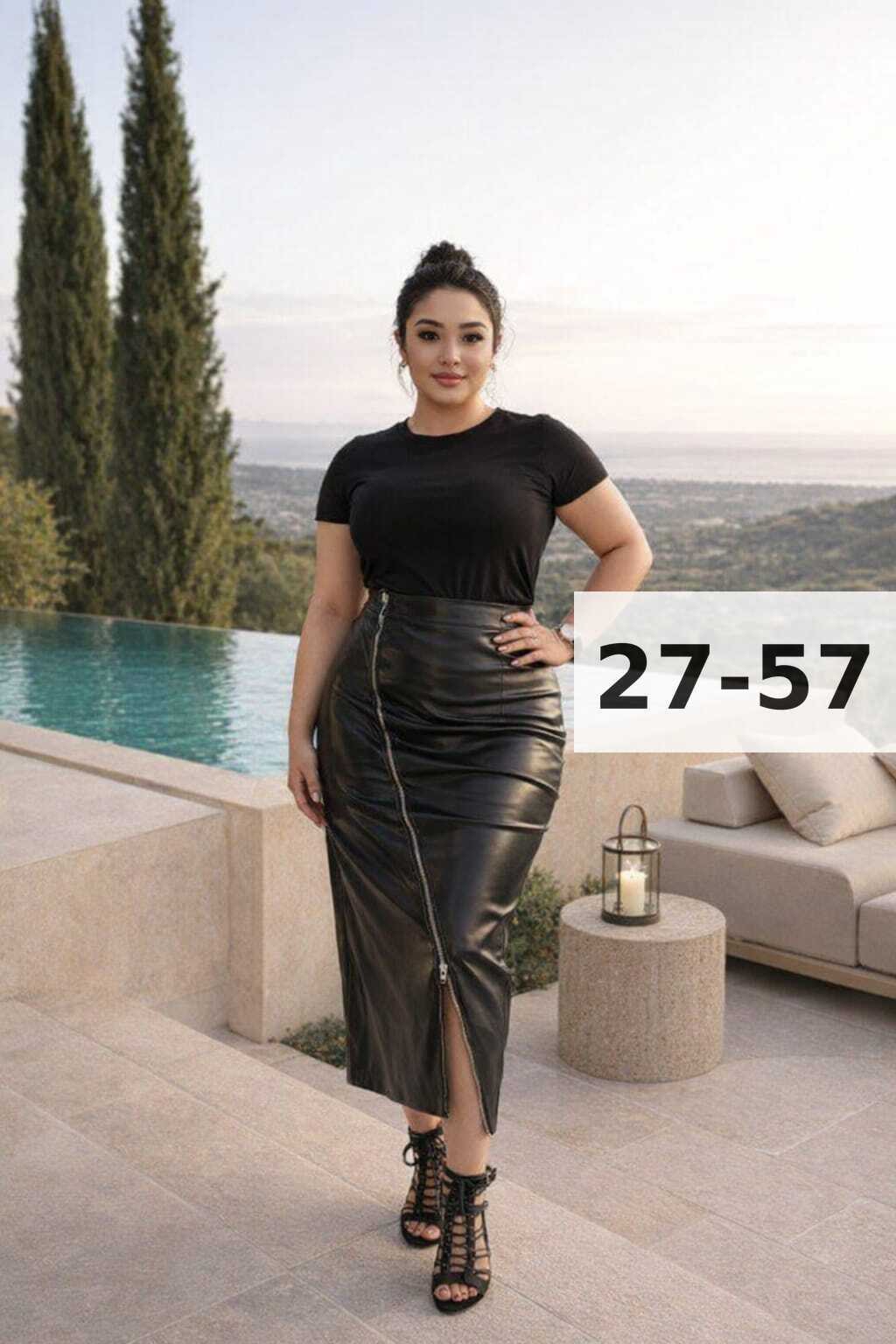 женская юбка из экокожи,юбка из экокожи,юбка из экокожи больших размеров,юбка эко кожа,кожаная юбка