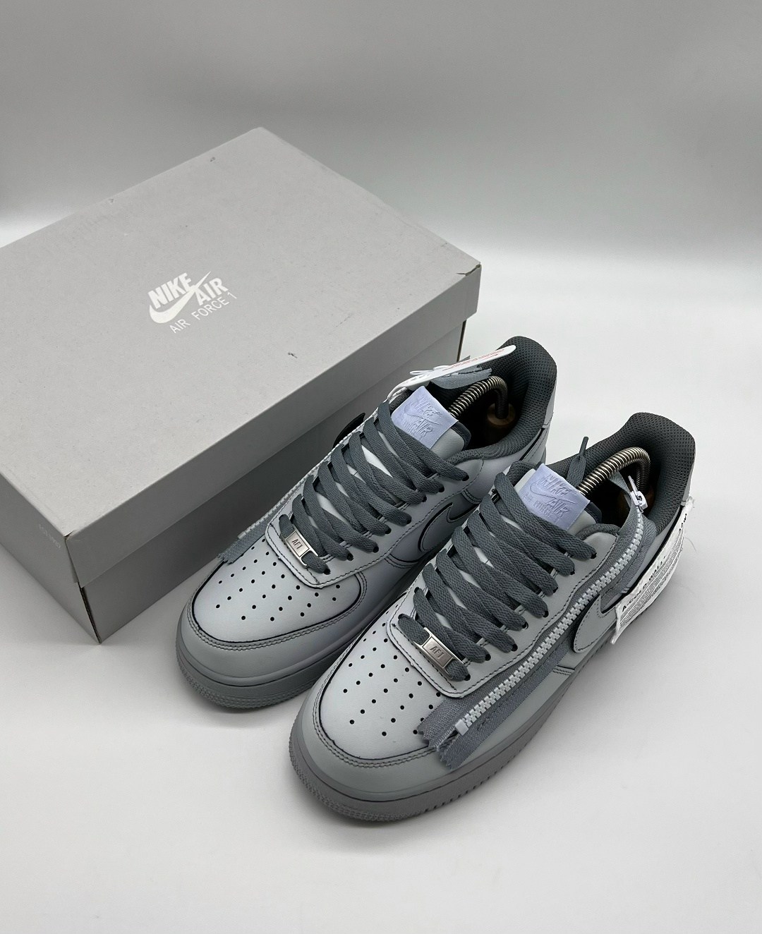 кроссовки nike air force 1 skateboarding shoes women's low-top gray,кроссовки nike air force 1 skateboarding shoes men low-top gray,nike air force 1 low,nike air force 1,кросcовки nike air force 1