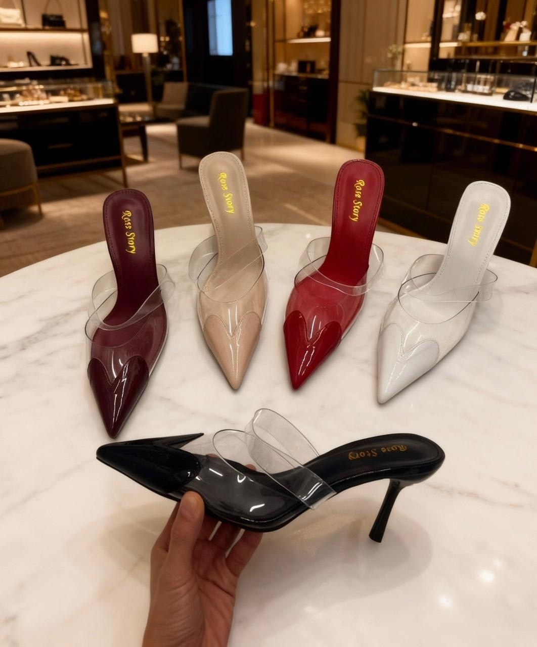 ,модные туфли,прозрачные босоножки,прозрачные туфли,женские каблуки