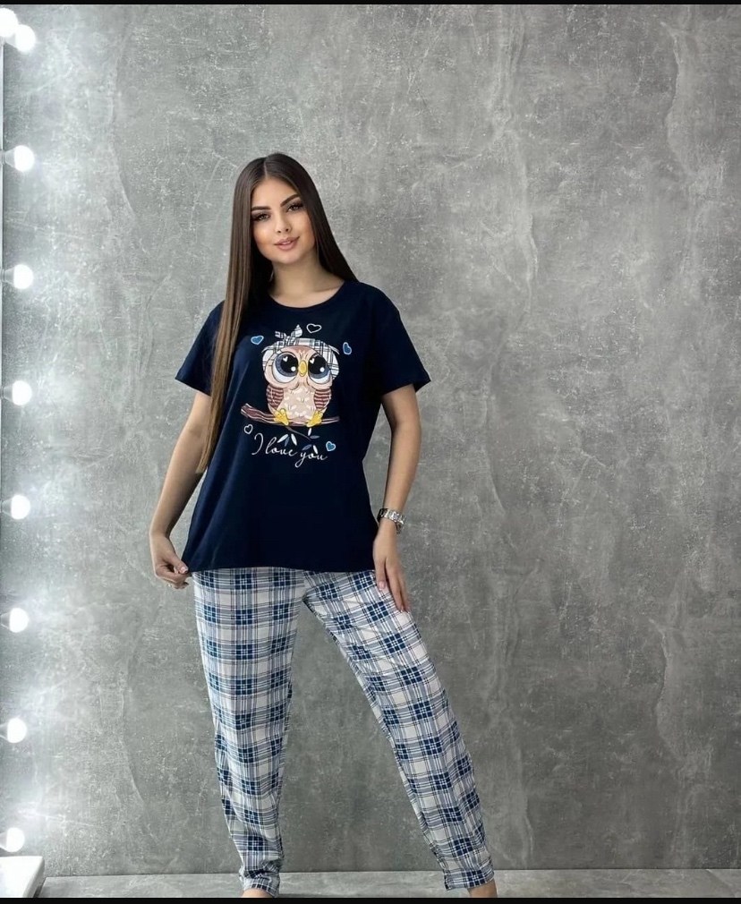 пижама с бриджами трикотажная samaя,пижама с бриджами трикотажная,пижама со штанами,пижама женская с бриджами хлопок домашний костюм,пижама с бриджами