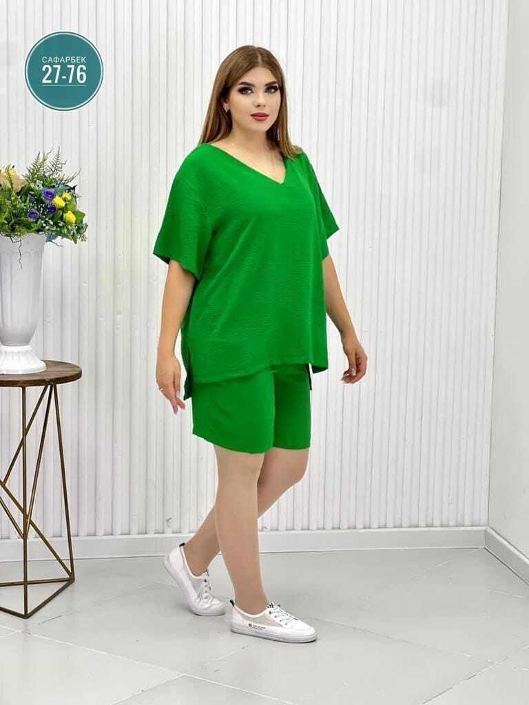 костюм женский,женский костюм с шортами, больших размеров,костюм повседневный,летние костюмы женские