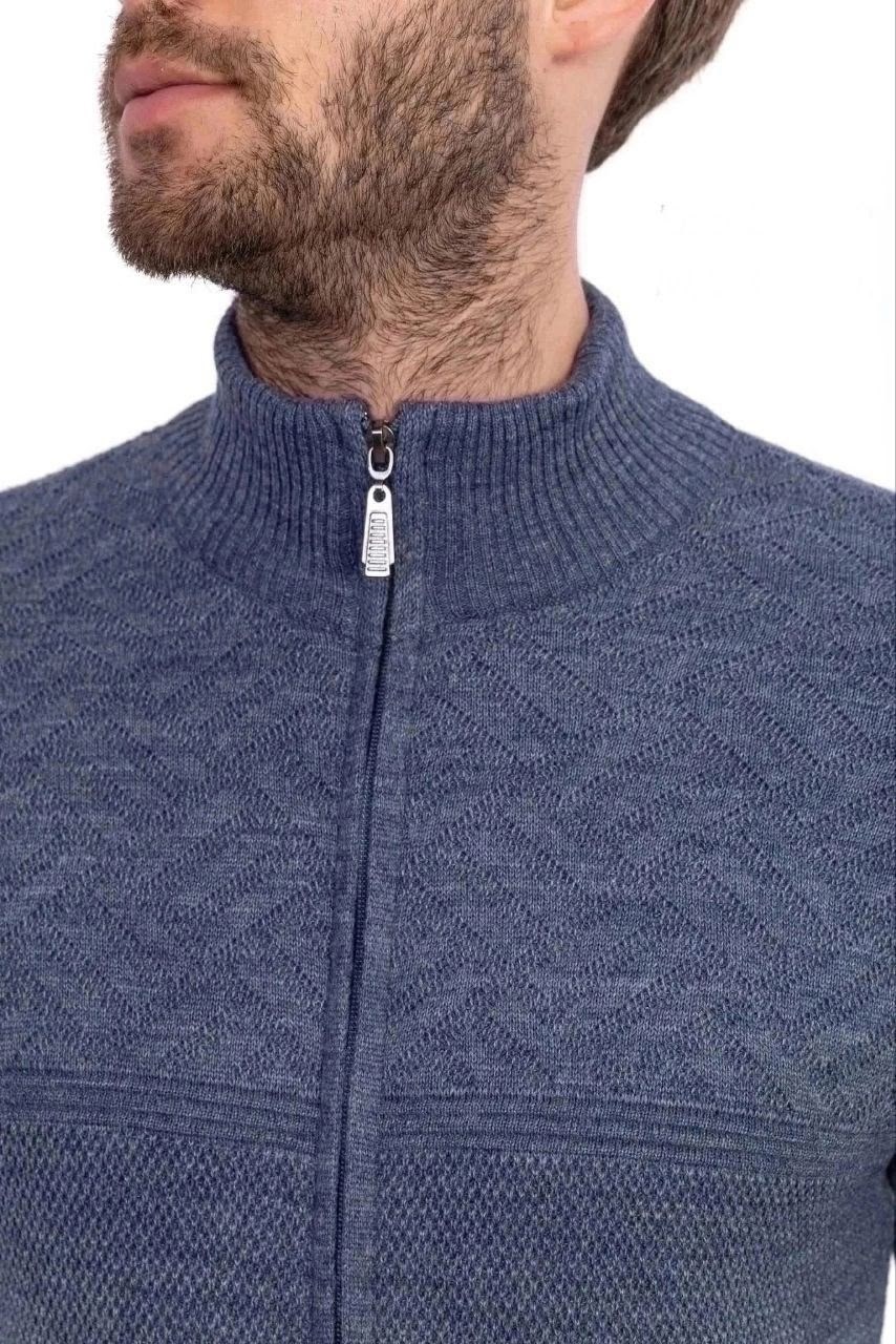 кардиган мужской bartolomeo 18262735 синий 6xl,кофта на молнии вязаная шерстяная plover цвет темно-синий,свитер мужской shandrak синий темно-синий шерсть акрил размер 54 молния,свитер мужской shandrak
