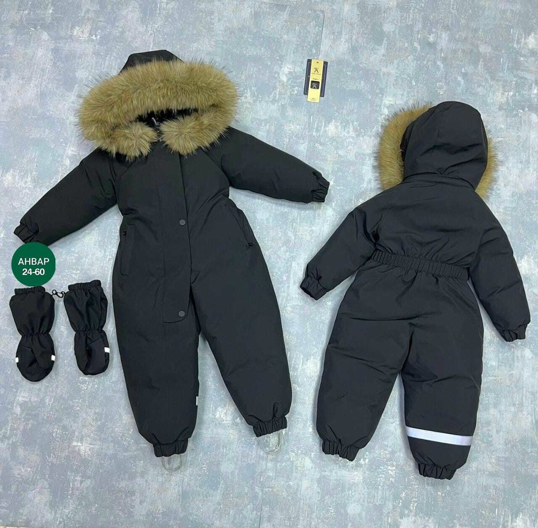 зимний комбинезон 98,зимний детский комбинезон,утепленный детский зимний комбинезон joyful wear цвет зеленый,утепленный детский зимний комбинезон joyful wear,комбинезон детский