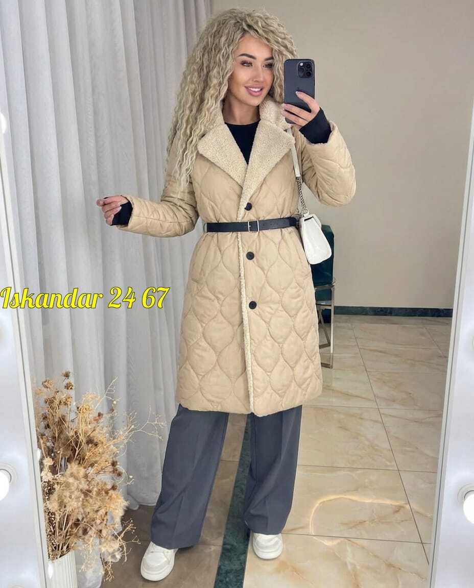 пальто демисезонное стёганное ellina,пальто женское,пальто стеганое,пальто женское стеганое,зимнее стеганое пальто