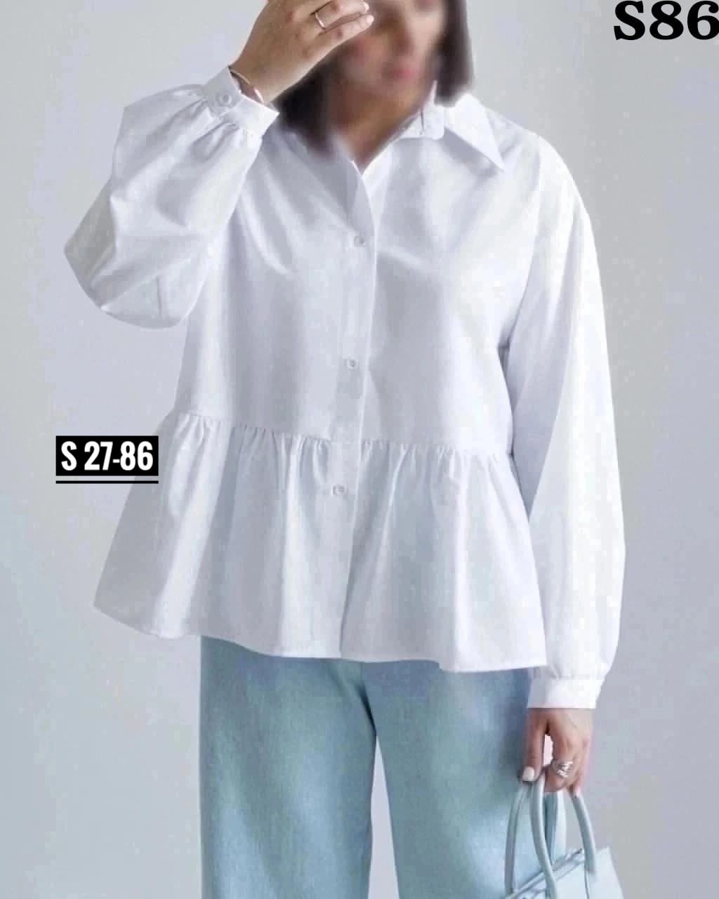 рубашка женская,блузка с оборками,блузка женская,рубашка белая женская,женская блуза