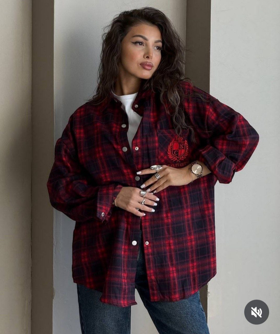 рубашка в клетку оверсайз y2k thirteen brand,рубашка в клетку,женская рубашка,рубашка женская в клетку оверсайз,рубашка в клетку женская