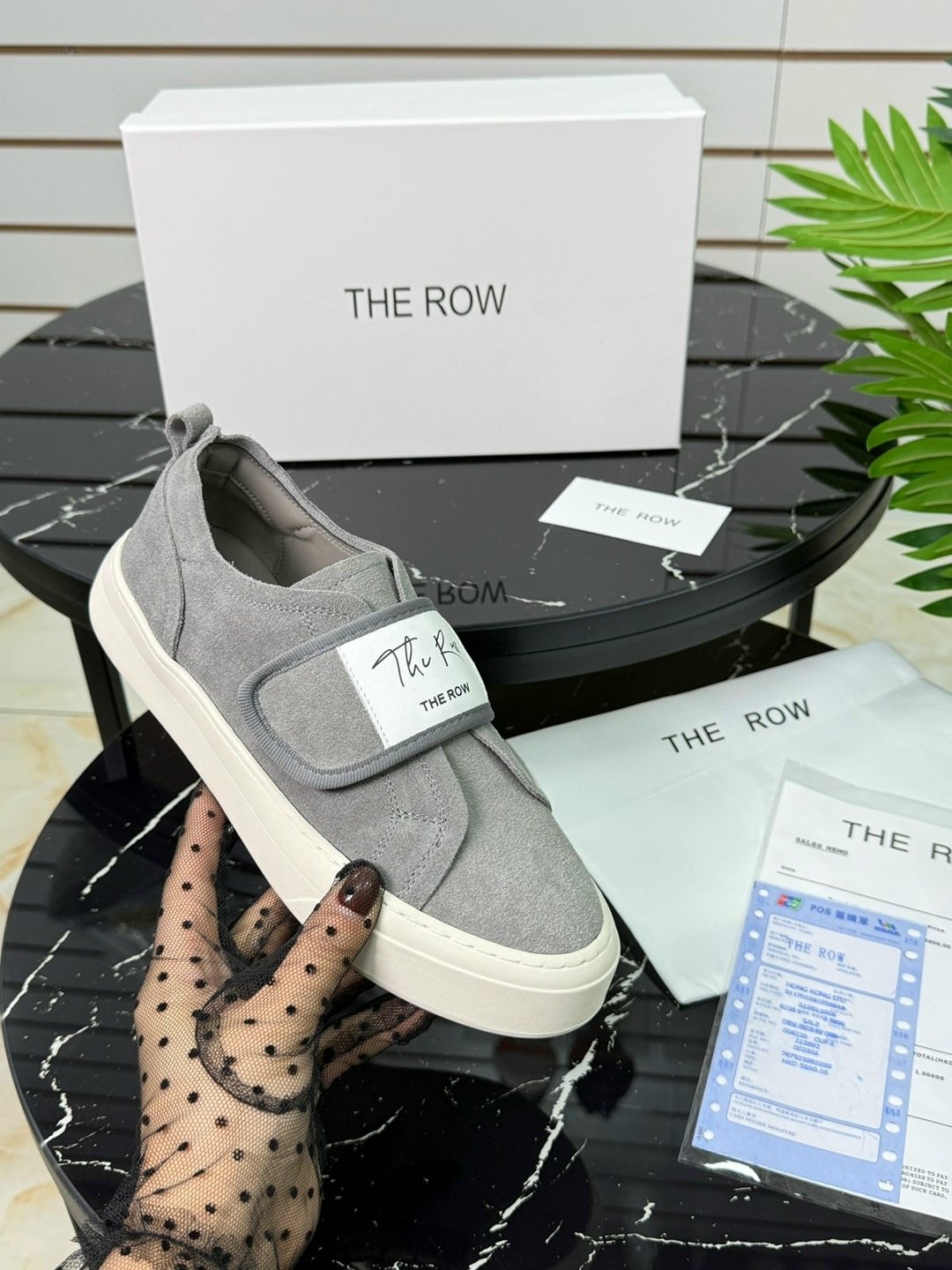 ,слипоны из натуральной замши the row, женская,слипоны женские,обуви