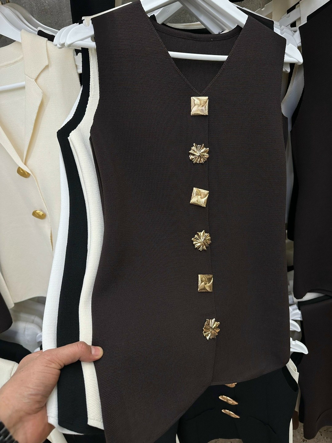 жилетка костюмная с пуговицами,жилет женский,жилет,жилет для женщин,жилет на пуговицах