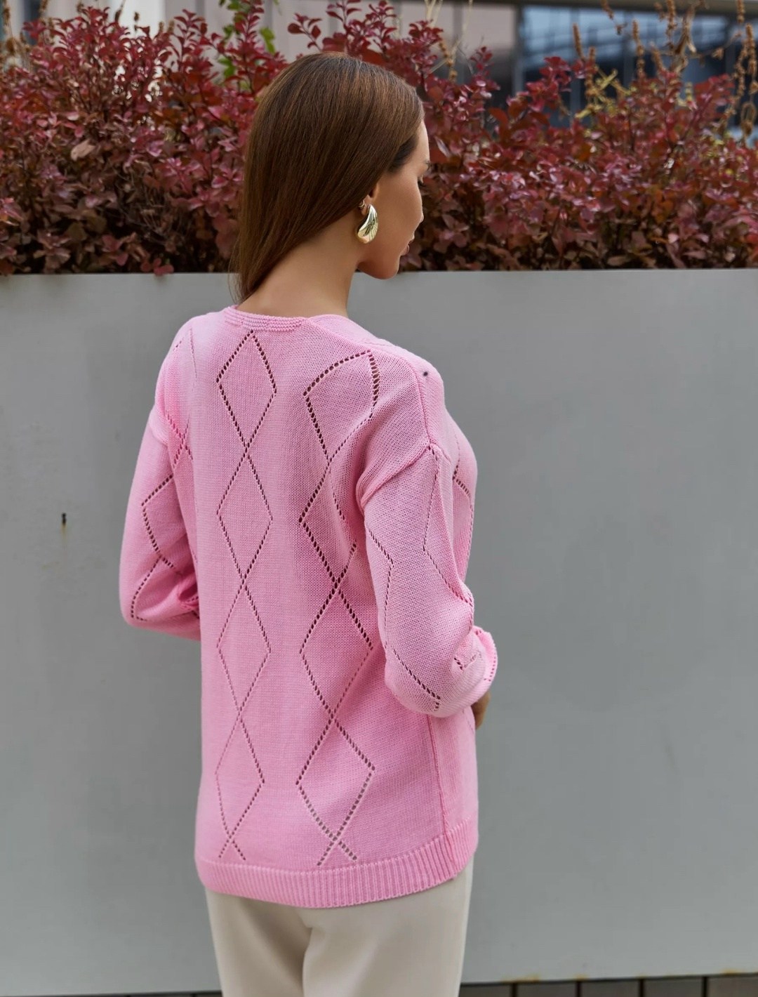 джемпер оверсайз пуловер вязаный цвет мятный,джемпер оверсайз пуловер вязаный мятный,джемпер оверсайз пуловер вязаный krisopt,джемпер женский,бирюзовый джемпер