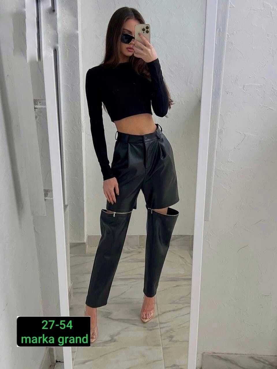женский брюки,женские штаны, ,кожаные брюки женские,кожаные брюки