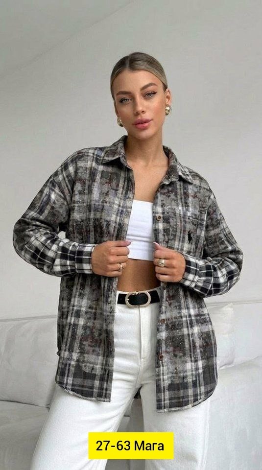 рубашка женская оверсайз в клетку,рубашка в клетку женская теплая оверсайз без кармана,рубашка в клетку женская,клетчатая рубашка женская теплая,пальто рубашка женское в клетку