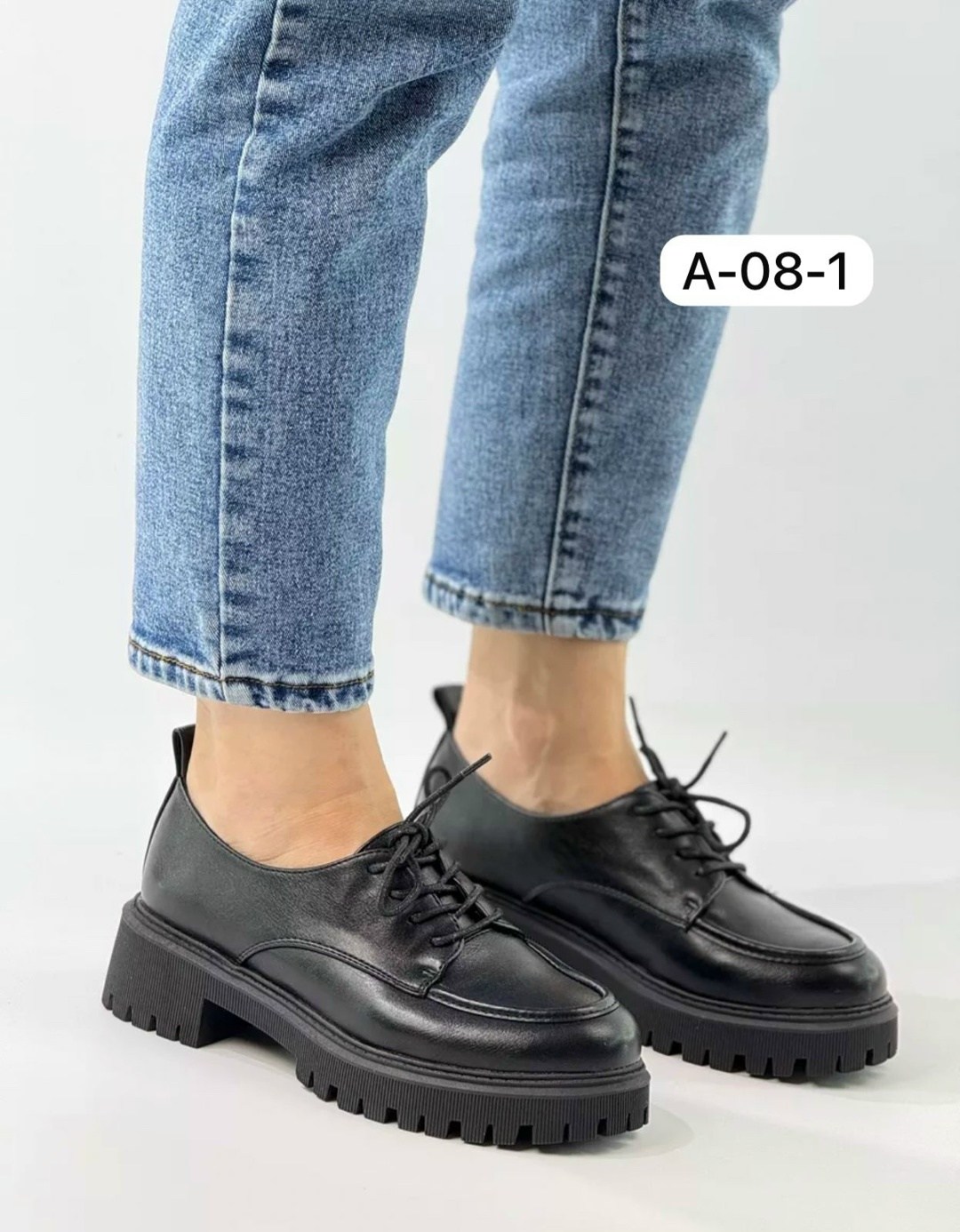 ,полуботинки женские,aelida k104-1 ботинки женские чер иск кожа,женская ,женские лоферы на шнурках