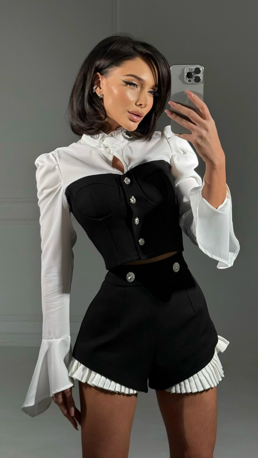 элегантная блузка,элегантная рубашка,рубашка с корсетом,женская блузка,блузка с воротником