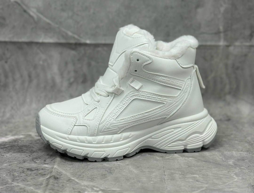 кроссовки зимние с мехом на толстой подошве ovvo 257133529,кроссовки зимние с мехом на толстой подошве ovvo цвет белый,женские зимние кроссовки,кроссовки зимние с мехом на толстой подошве ovvo,зимние