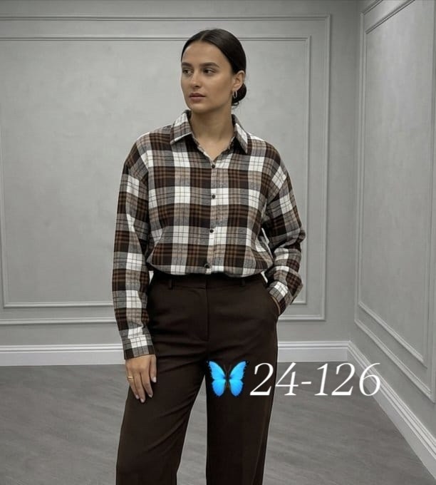 рубашка в клетку,женская рубашка,рубашка,рубашка хб,женские блузки и рубашки