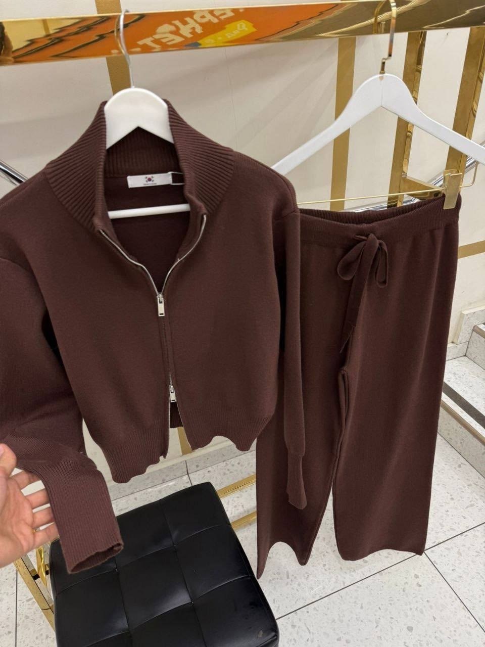 трикотажный костюм,женский костюм на флисе,костюм вязаный,костюм на флисе,костюм двойка кашемир