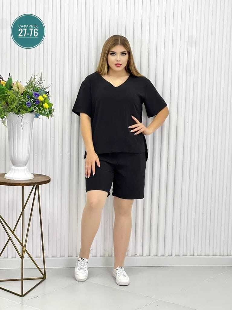 костюм женский,женский костюм с шортами, больших размеров,костюм повседневный,летние костюмы женские