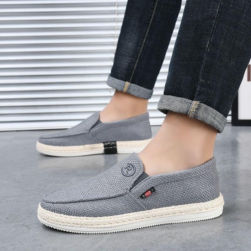 парусиновая ,повседневная ,мужская ,эспадрильи мужские,парусиновые туфли