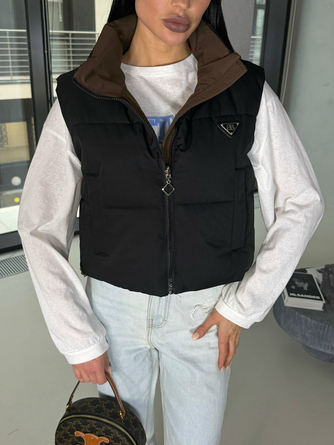 жилетка женская,жилетка,стильная жилетка,жилетка укороченная,демисезонная жилетка