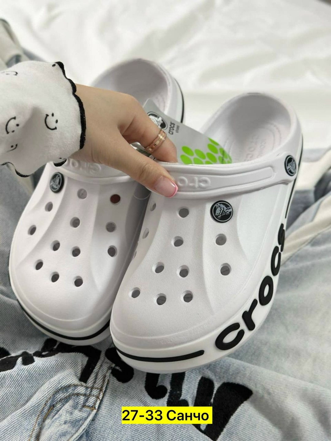 сабо crocs bayaband clog,женские кроксы,сабо crocs,белые кроксы,кроксы