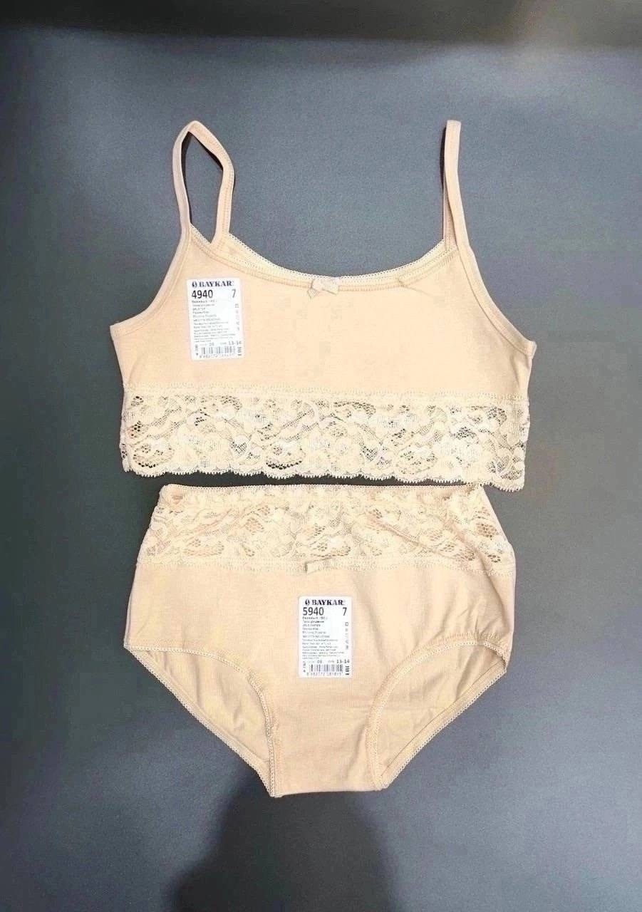 топ baykar для девочек,комплект нижнего белья для девочек,нижнее белье для девочек,детское нижнее белье для девочек,комплект белья baykar для девочек