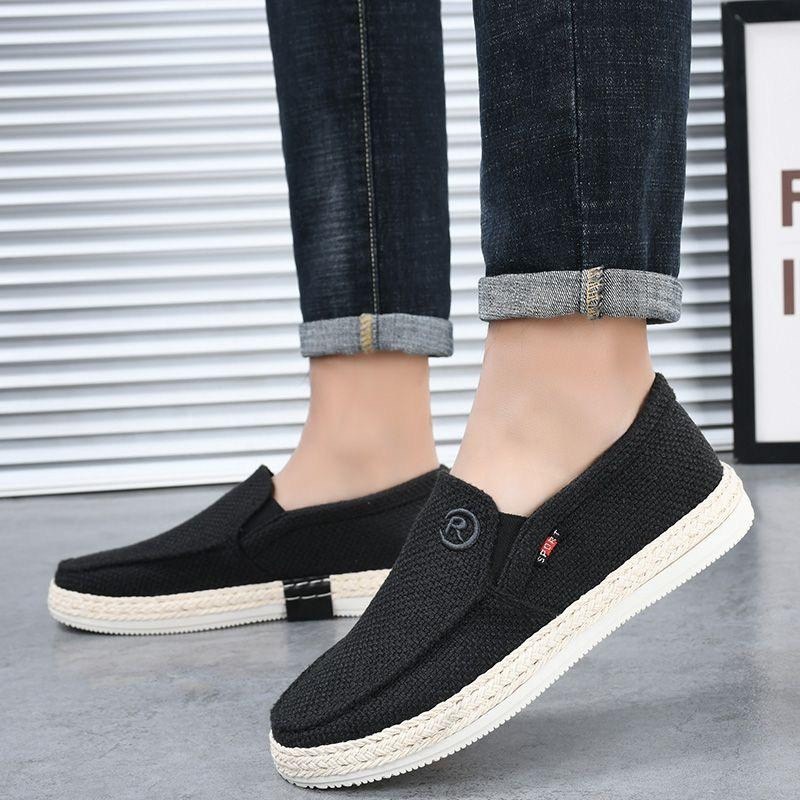 парусиновая ,повседневная ,мужская ,эспадрильи мужские,парусиновые туфли