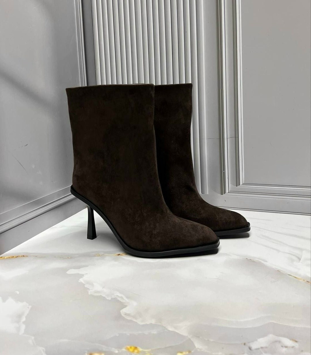 ботильоны замшевые,женские ботильоны,,ботильоны,ботильоны коричневые