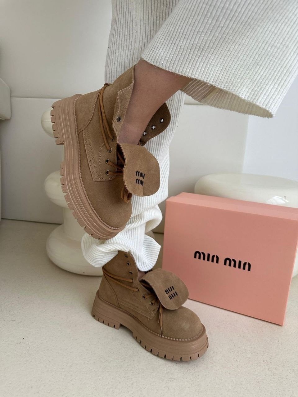 ботинки замшевые miu miu,,ботинки миу миу натуральные замшевые,ботинки миу миу натуральные замшевые miu miu,ботинки miu miu