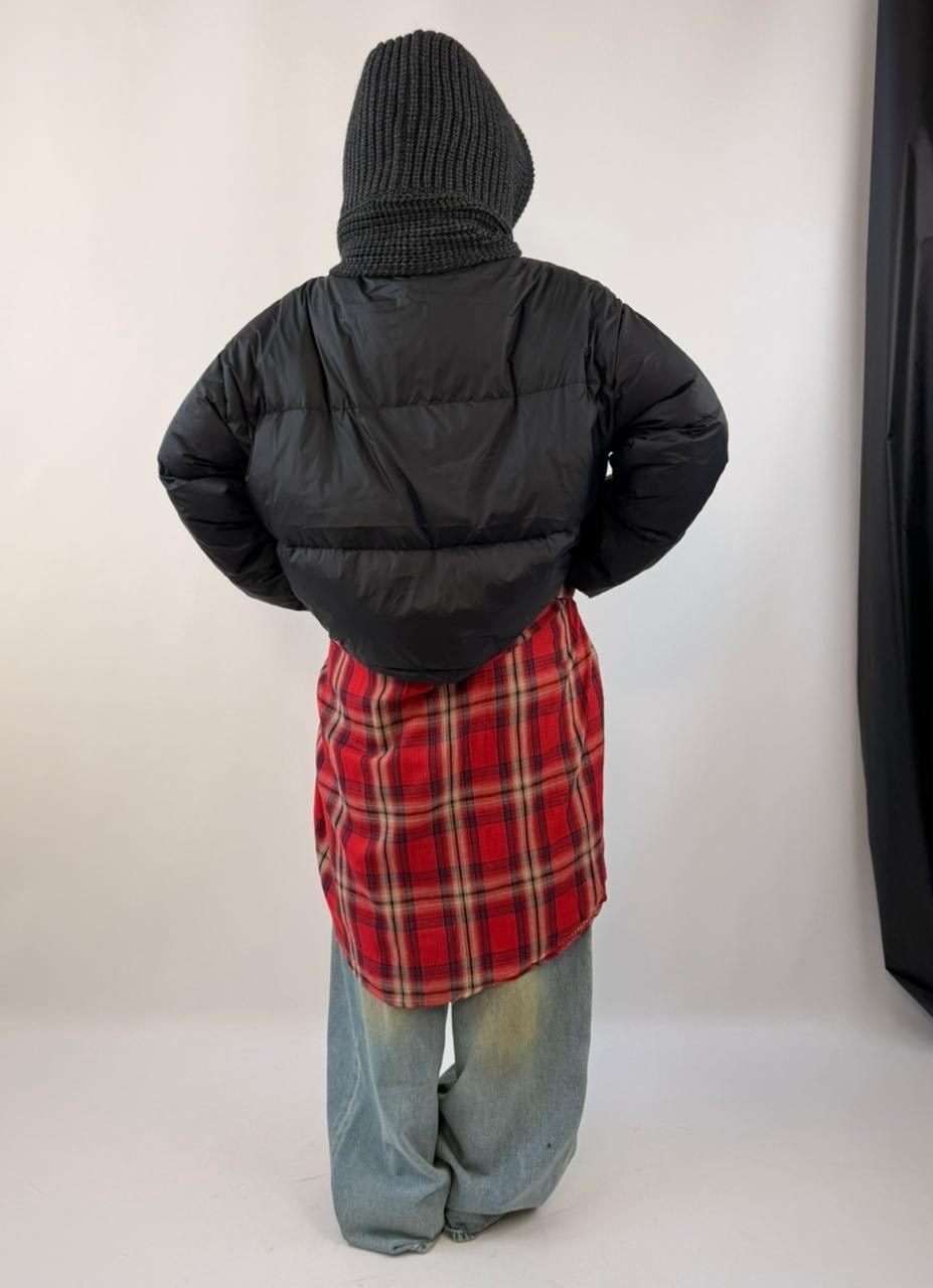 пуховик оверсайз,демисезонный пуховик,стеганая куртка,женская куртка,короткий пуховик