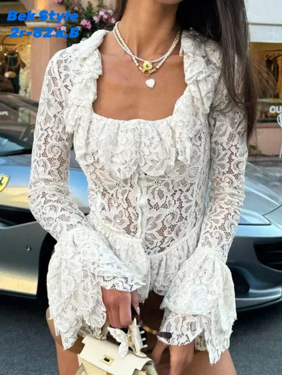 стильная блузка,женский кружевной комбинированный топ с квадратным вырезом и французским кружевом,кружевные блузки,кружевные топы