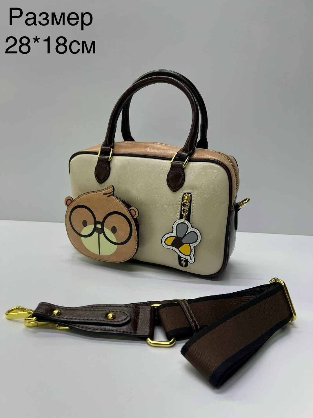 beibaobao сумка шоппер,сумка,сумка женская,сумка cream bear,модная сумка