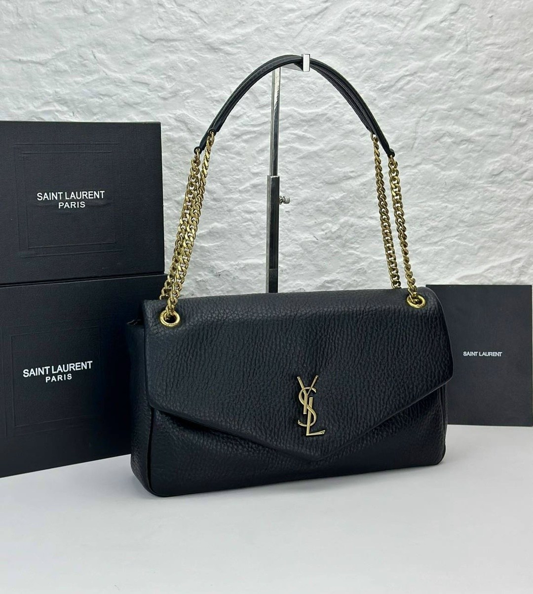 сумка saint laurent,yves saint laurent сумка,сумка на плечо saint laurent,сумка ysl,женская кожаная сумка yves saint laurent calypso large