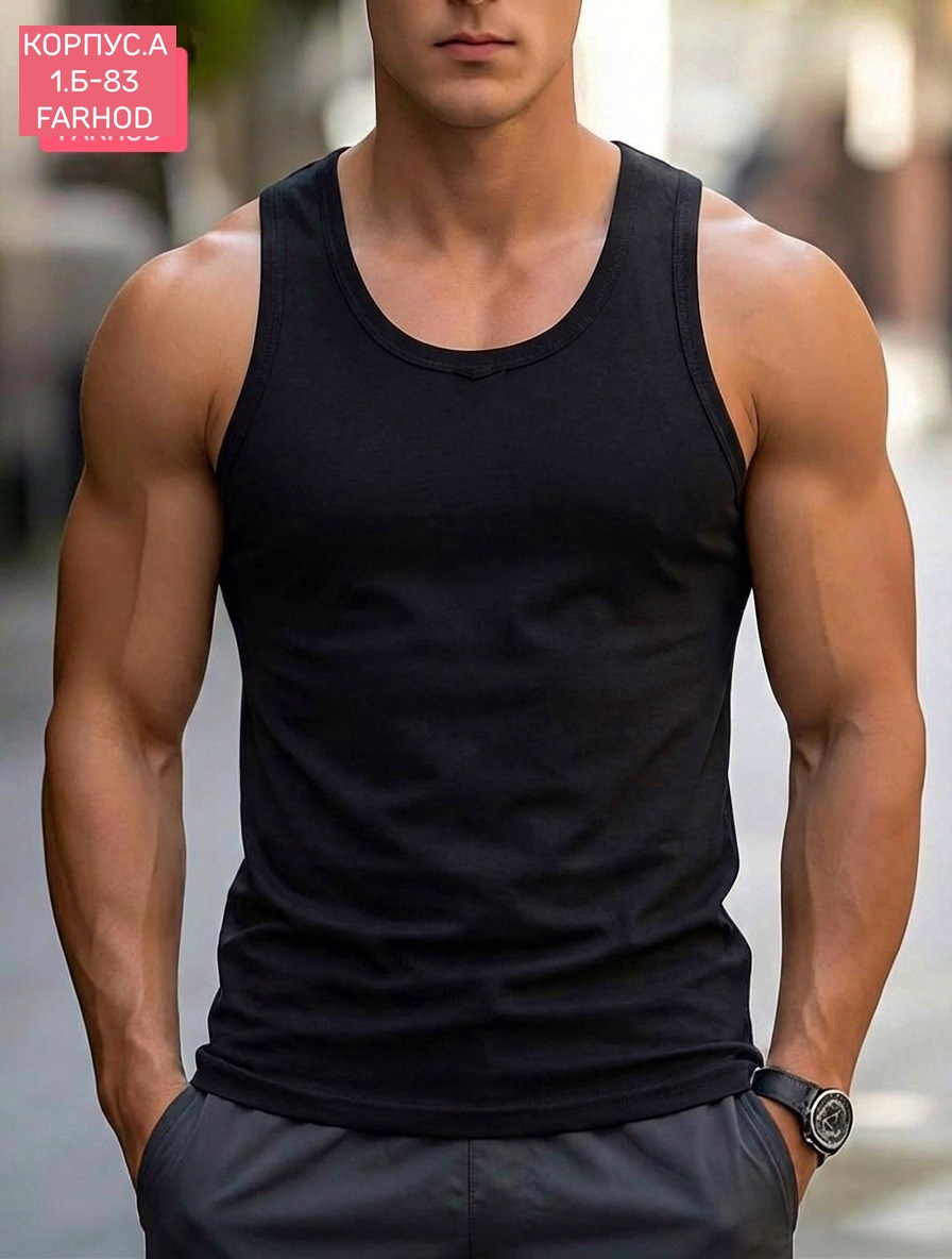 майка мужская белая,майка без рукавов мужская,мужские майки,майки для мужчин,мужская майка для фитнеса