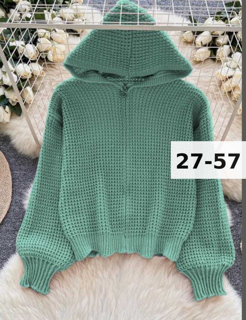 кофта женская,кофта кардиган,свитера с капюшоном,кофта вязанная,кофта свитер