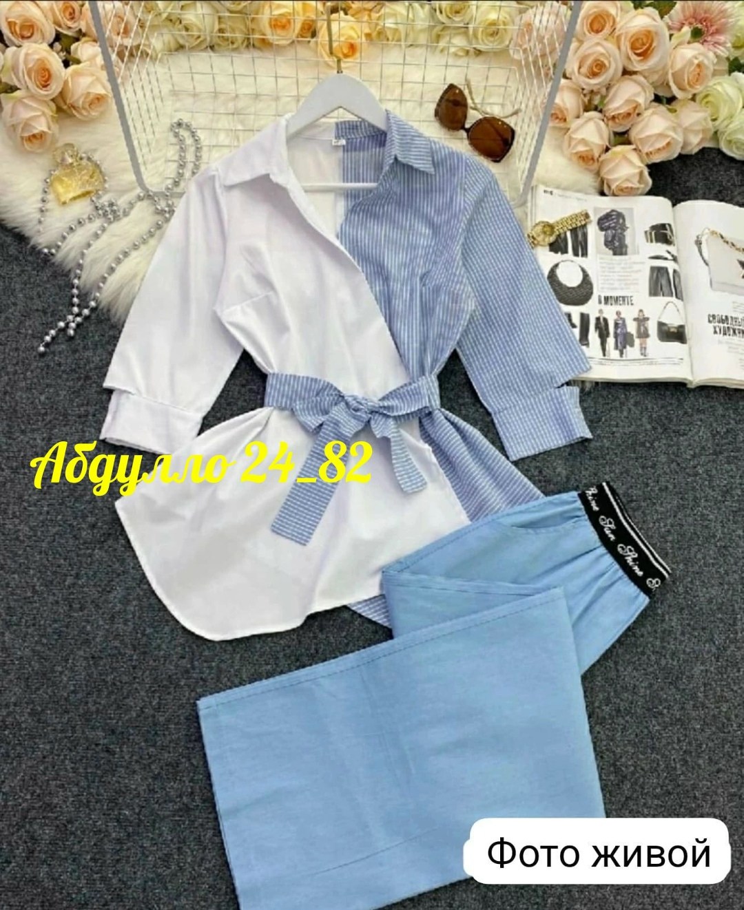 комплект одежды женские,джинсы в корейском стиле,женские летние костюмы,женский летний комплект из двух предметов,комплект одежды