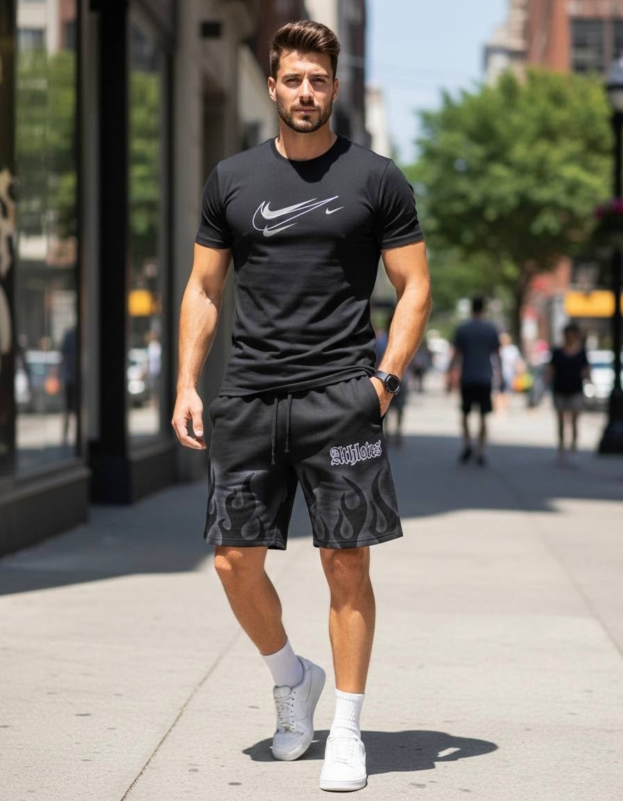 летний мужской стиль,мода мужская,мужская мода,летние луки мужские спортивные,спортивные шорты мужские