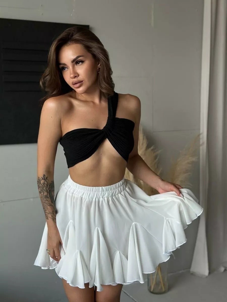 юбка,женская юбка,юбка пышная,юбка белая,белая юбка мини