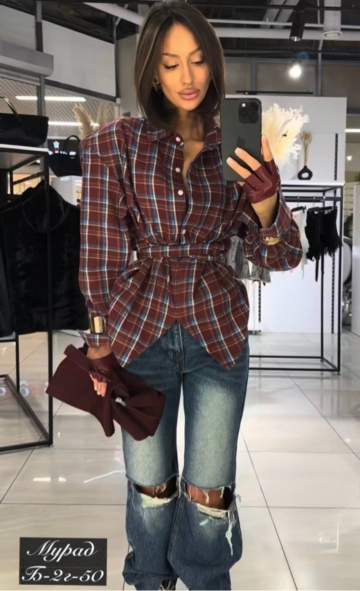 рубашка в клетку оверсайз,рубашка клетка,рубашка в клетку женская,костюм с юбкой в клетку