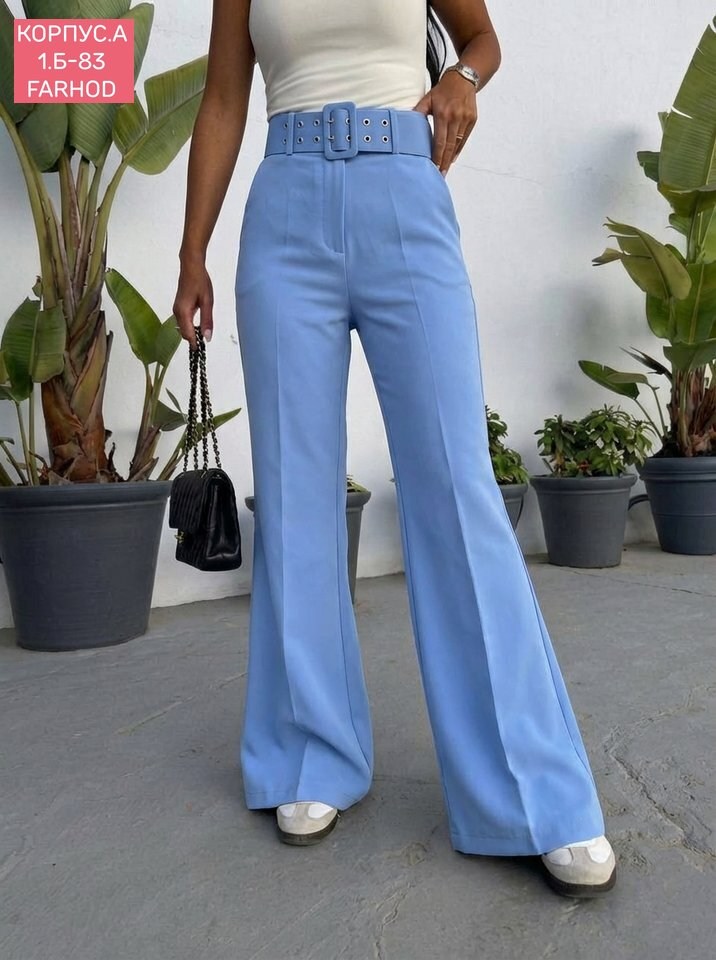брюки светло синие женские палаццо,брюки палаццо,брюки палаццо голубые,брюки голубой,брюки женские палаццо