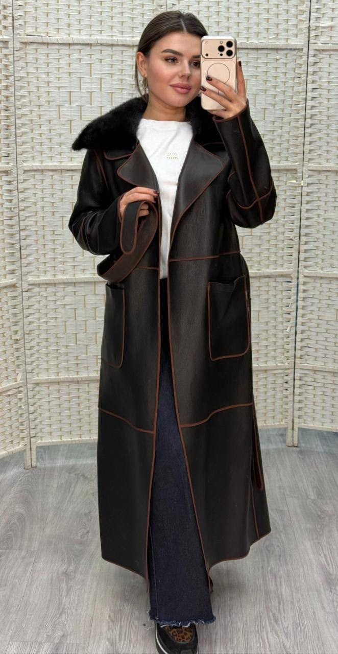 дубленка женская,плащ кожаный женский,женская прямая дубленка черная длинная,женская дубленка длинная,пальто