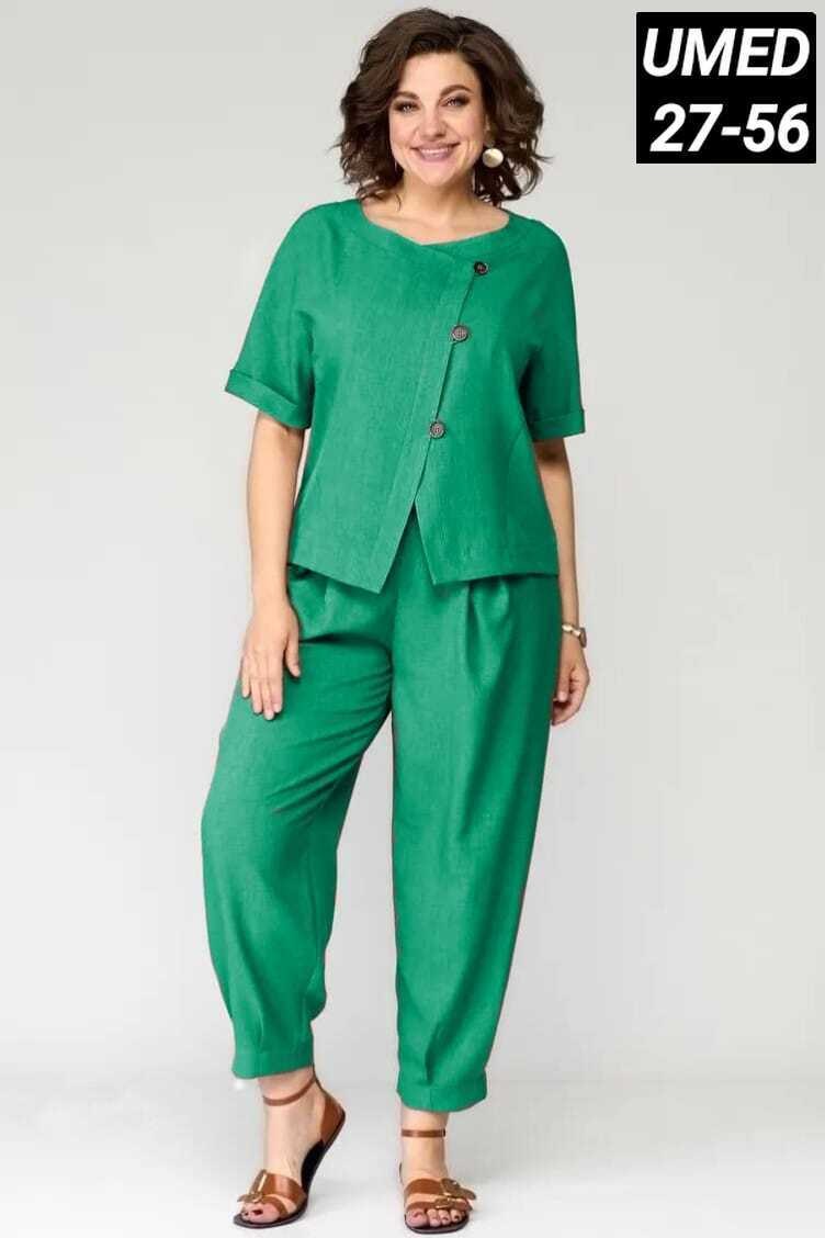 женские брючные костюмы больших размеров,брючный костюм michel chic 1337/1 мохито,женские костюмы брючные,брючный костюм для невысоких женщин,летние брючные костюмы женские