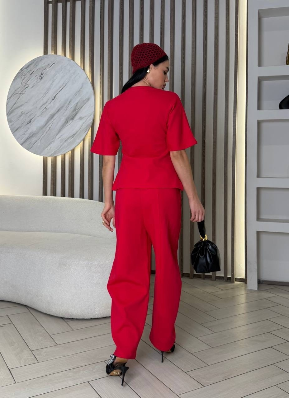 костюм брючный летний elena collection 95517557,брючный костюм,костюм брючный летний elena collection,костюм летний женский брючный,костюм женский