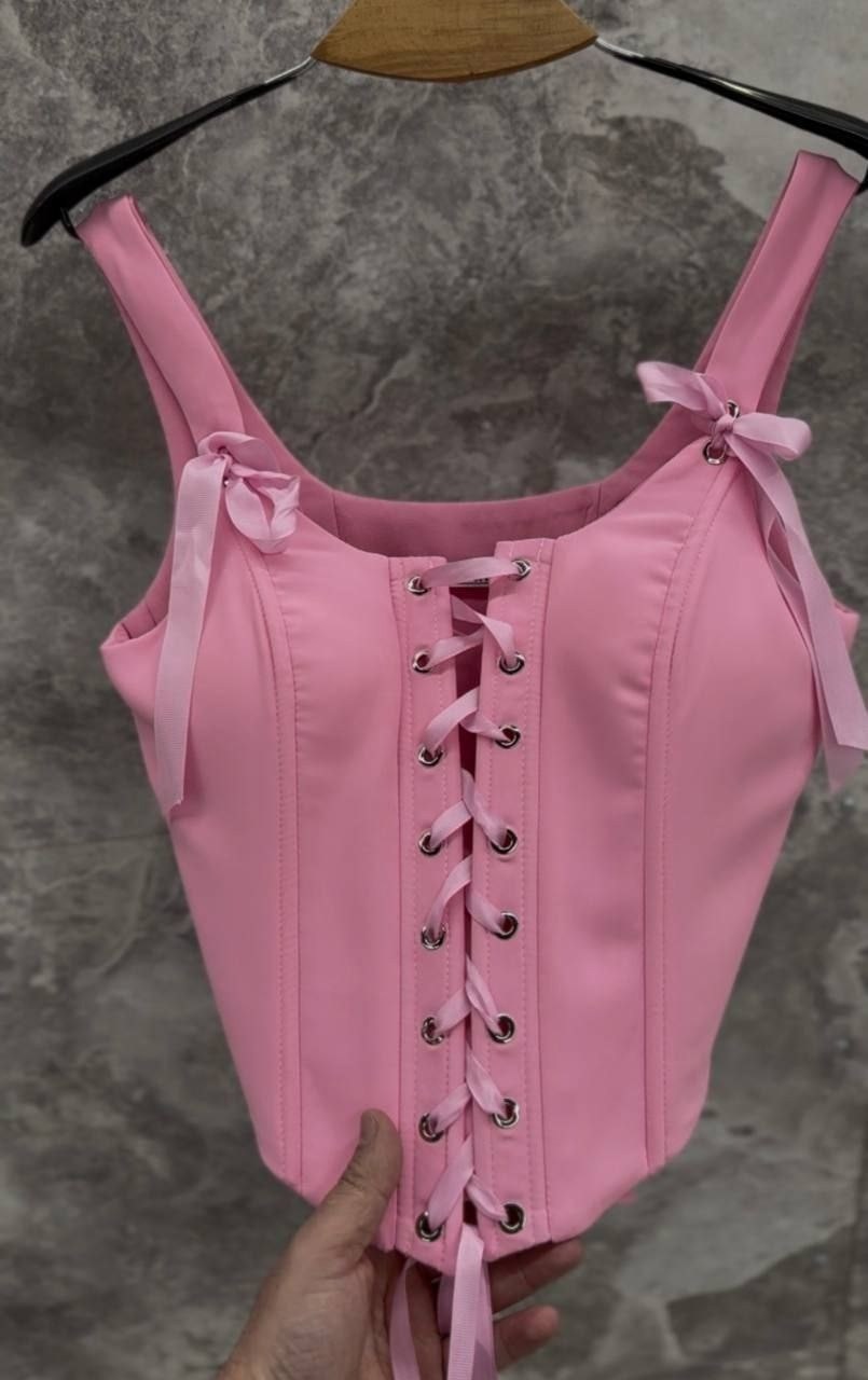 корсет топ вечерний летний на молнии и шнуровке kathrin цвет шоколадный коричневый,корсет женский,корсет,корсет топ,корсет бюстье