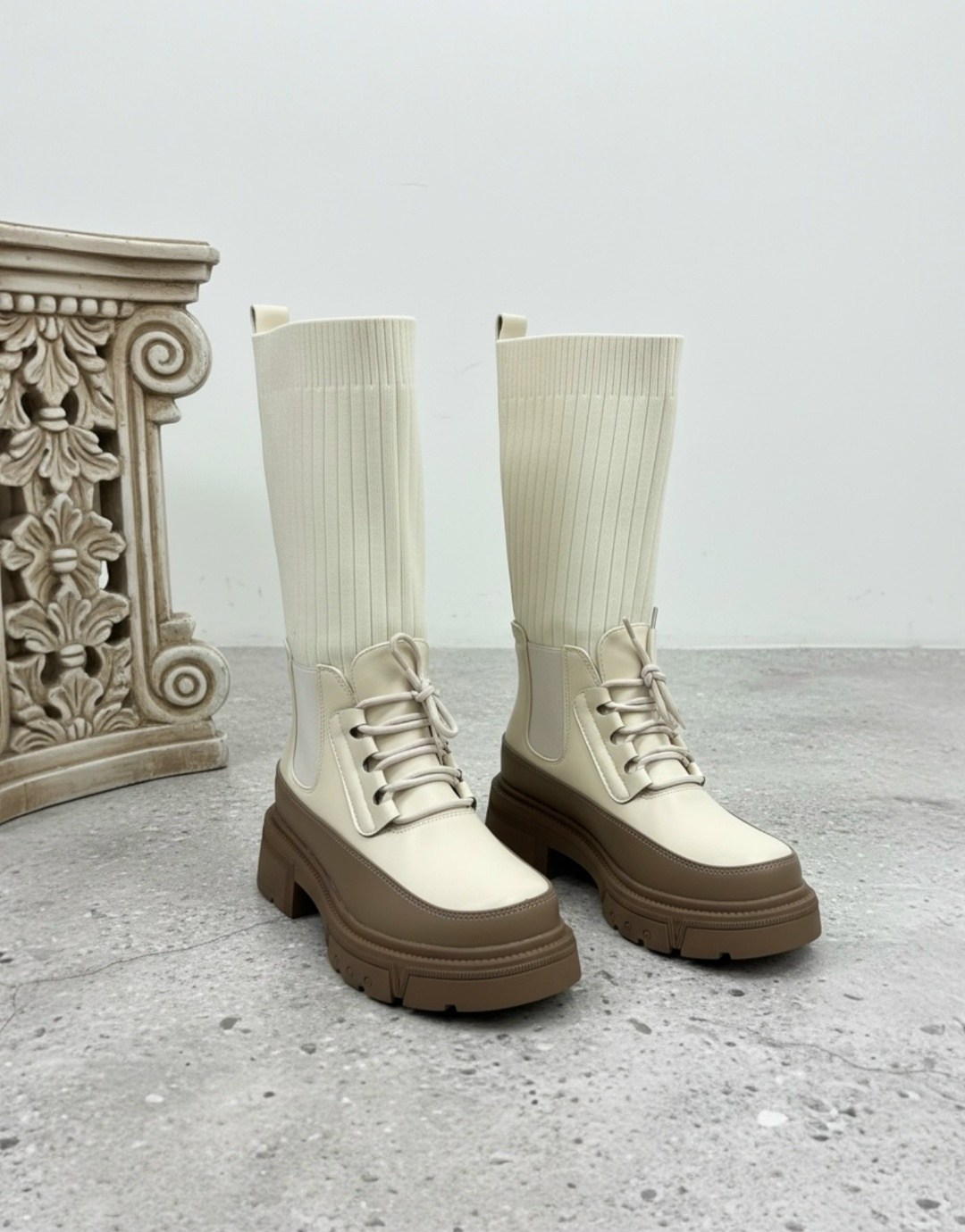 ,ботинки женские,вязаные сапоги,женская ,модная женская