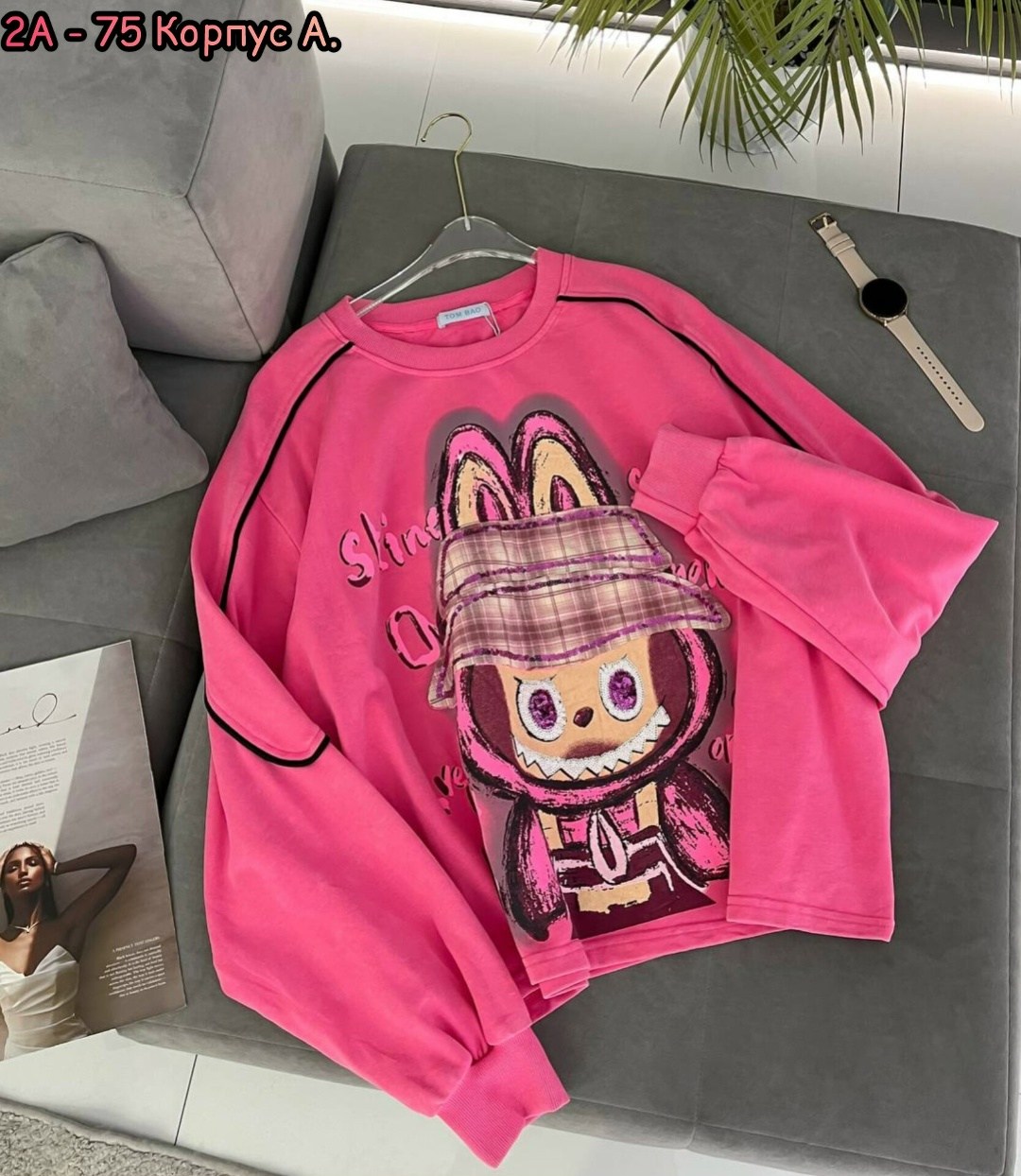 кофта женская,свитшот женский,свитшот и толстовка,свитшот толстовка оверсайз микки маус со стразами,кофта хб