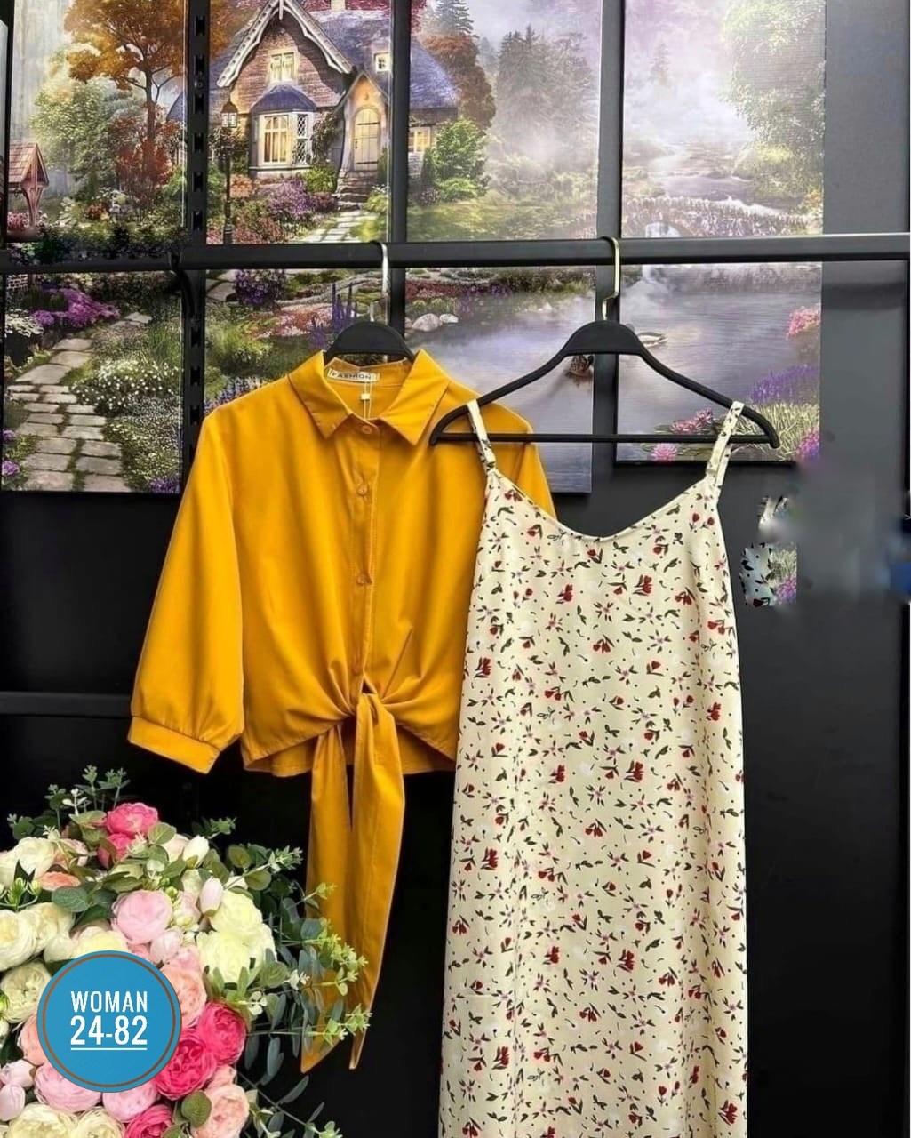 платье летнее женское,стильное платье,костюм с платьем,платье сарафан с рубашкой,мода двойка