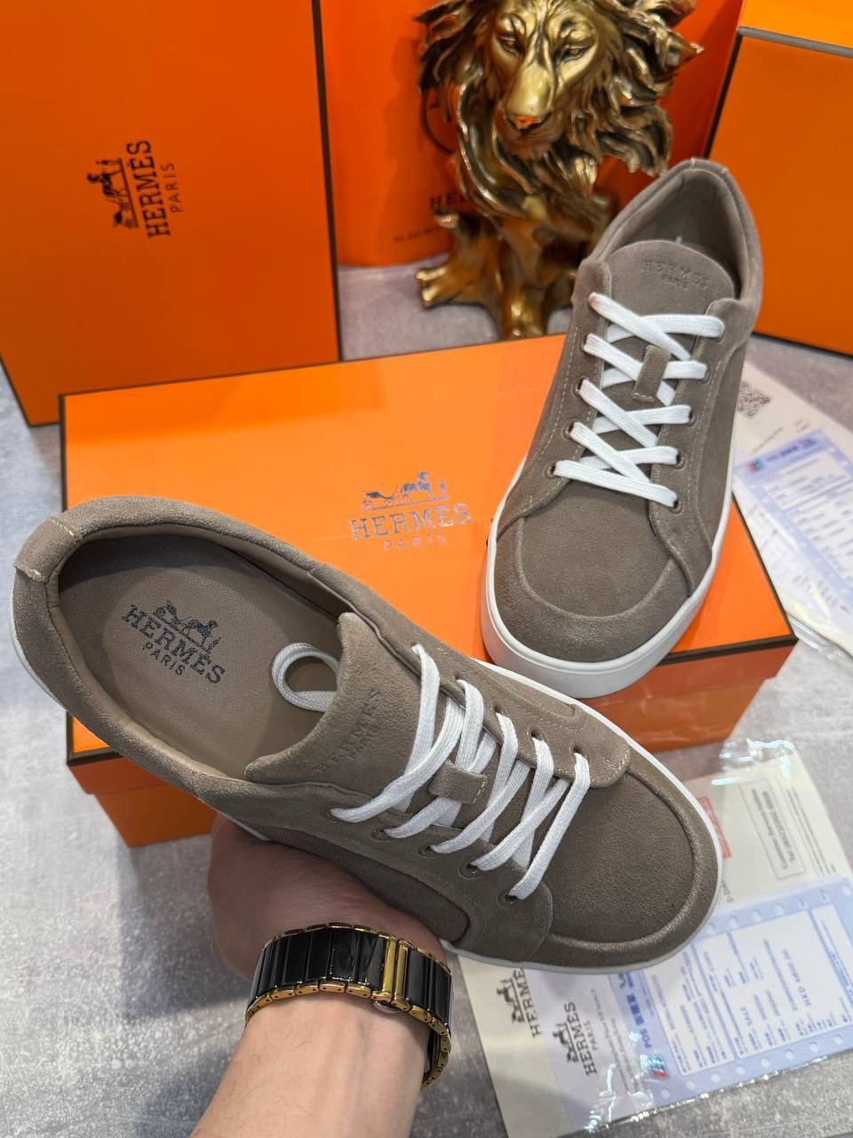 кроссовки hermes,,кеды hermes,кеды брендовые,кроссовки замшевые