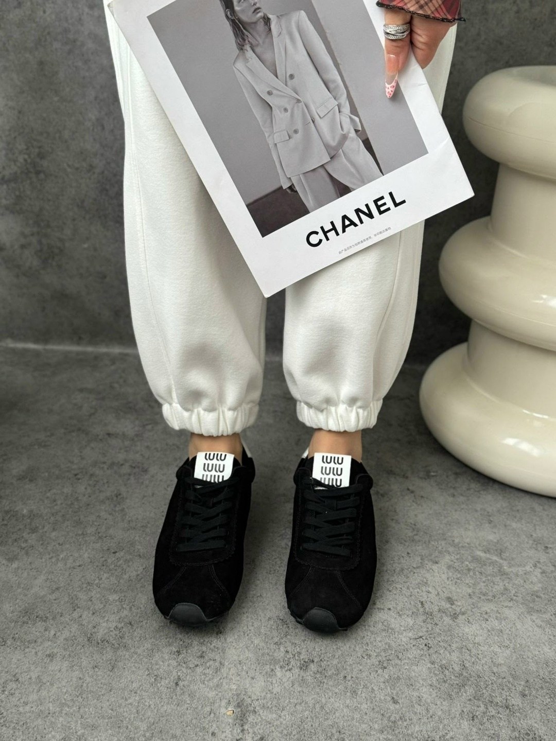 кеды chanel черные замшевые,замшевые кроссовки,,кроссовки женские chanel a115597 чёрные,chanel кроссовки