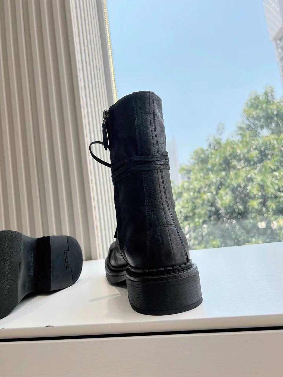 ,женские кожаные ботинки,кожаные ботинки,ботинки miu miu,женские ботинки из натуральной кожи с