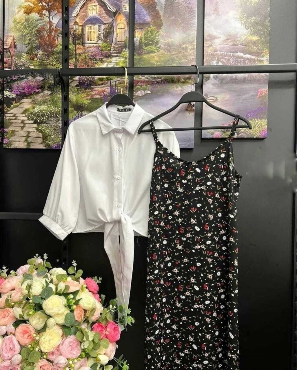 платье летнее женское,стильное платье,костюм с платьем,летнее платье